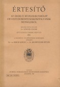 Értesítő az Erdélyi Múzeum-Egyesület Orvostudományi Szakosztályának munkájáról 56. kötet