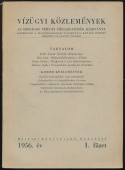 Vízügyi Közlemények 1956. év 1. füzet
