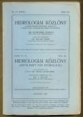 Hidrológiai Közlöny. IV-VI. 1924-26