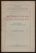 Metternich und das junge Deutschland
