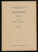 Matematika VII. kötet. Komplex függvények