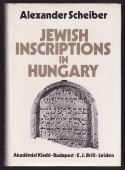 Jewish Inscriptions in Hungary from the 3rd Century to 1686