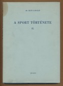 A sport története II. kötet