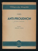 Anti-Proudhon. A filozófia nyomorúsága