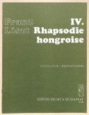 IV. Rhapsodie Hongroise. Für Klavier - For Piano Solo