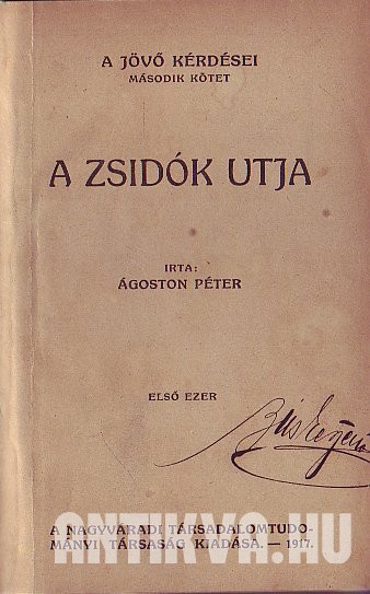 Képtalálat a következőre: „Ágoston Péter: A zsidók útja”
