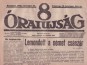 8 Órai Ujság IV. évf., 264. szám, 1918. november 10.