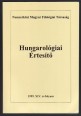 Hungarológiai Értesítő. A Nemzetközi Magyar Filológiai Társaság folyóirata XIV. évf.