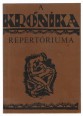A Krónika (1920-1921) repertóriuma