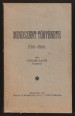 Mindszent története 1700-1900 [Reprint]
