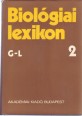 Biológiai lexikon 2. kötet G-L