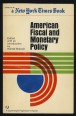 American Fiscal and Monetary Policy