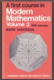 A First Course in Modern Mathematics. Volume III.
