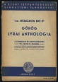 Görög lyrai anthologia a gimnázium és leánygimnázium VII. osztálya számára
