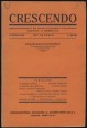 Crescendo. Zeneművészeti és zenetudományi folyóirat II. évfolyam 3. szám, 1927. október