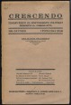 Crescendo. Zeneművészeti és zenetudományi folyóirat I. évfolyam 2. szám, 1926. október