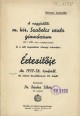 A nagykállói m. kir. Szabolcs vezér gimnázium (IV-VIII. oszt. reálgimnázium) és a vele kapcsolatos községi internátus értesítője az 1937-38 tanévről