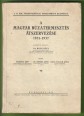 A magyar búzatermesztés átszervezése. 1931-1937