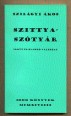 Szittya-szótár. Írott és hangzó változat