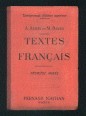 Textes francais