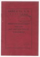 Bediengsvorschrift für den Pat. Babcock-Wilcox Wanderrost. N/996-463. 1931/1-100.