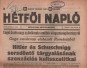 Hétfői Napló XXIX. évf., 7. szám, 1938. február 14