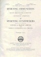 The Nobel Ammunition Catalogue. Sporting Ammunition ; Sporting Gunpowders.