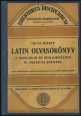 Latin olvasókönyv. A leánygimnáziumok IV. osztálya számára