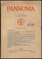 Pannonia. VIII. évfolyam, 1-2. szám, 1943.