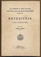 Az Újpesti M. Kir. Állami Könyves Kálmán-Reálgimnázium XXVIII. évi értesítője az 1932-33. iskolai évről