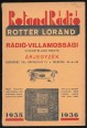 Rotand rádió. Rádió-villamossági viszonteladói bruttó árjegyzék 1935/36