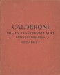 Calderoni Mű- és Tanszervállalat Rt. 71. sz. árjegyzék középiskolai tanszerekről