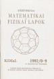 Középiskolai Matematikai és Fizikai Lapok. 42. évfolyam 8-9. szám, 1992. november