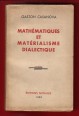 Mathématiques et Matérialisme Dialectique