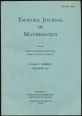 Tsukuba Journal of Mathematics. Volume 2., number 2. 1979. December