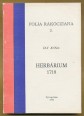 Herbárium 1718