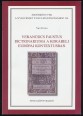 Verancsics Faustus dictionariuma a korabeli európai kontextusban
