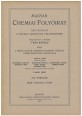 Magyar Chemiai Folyóirat. Havi szaklap a chemiai ismeretek fejlesztésére XXXIII. évfolyam, 2. füzet, 1927. február
