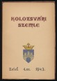 Kolozsvári Szemle, II. évfolyam 4. szám, 1943