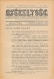 Székelység. IX. évf. 11-12. szám, 1939. november-december