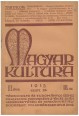 Magyar Kultúra. III. évf. 18. szám, 1915. szeptember 20