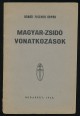 Magyar-zsidó vonatkozások