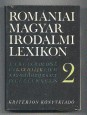 Romániai magyar irodalmi lexikon. 2. köt. G-Ke.