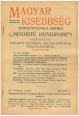 Magyar Kisebbség. Nemzetpolitikai Szemle. Minoritatea hongroise. XV. évf. 1. szám, 1936. január 1