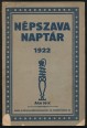 Népszava naptára. 1922