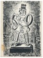 Frans Masereel. 1889-1971. Catalogue de Vente No. 1