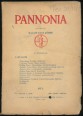 Pannonia. VI. évfolyam, 1943.