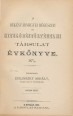 A Békésvármegyei Régészeti és Mivelődéstörténelmi Társulat Évkönyve 1879/80