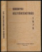 Baranyai helytörténetírás 1979