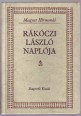 Rákóczi László naplója